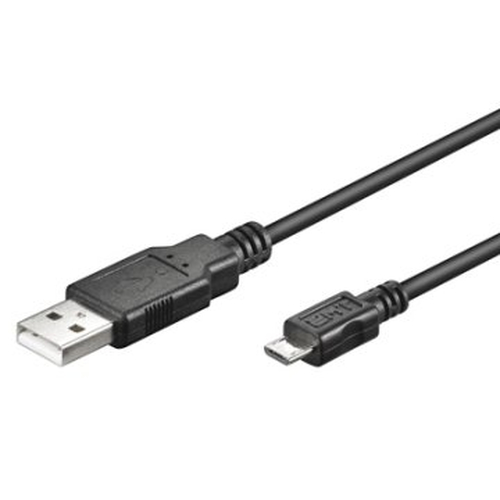 Cabo USB A Macho - Micro USB B Macho 2.0 (1,8 mts) - EWENT