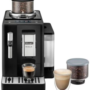 Máquina de Café Automática Rivelia EXAM440.35.B 1.4L 1450W - DELONGHI