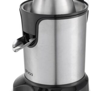 Espremedor 600W 550ml (Inox) - SOGO