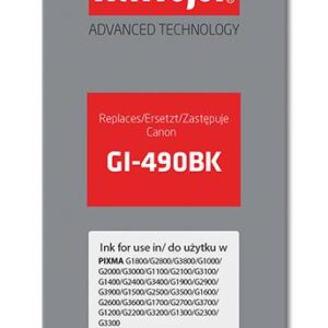 Tinteiro Compatível GI-490BK Canon (Preto) - ACTIVEJET