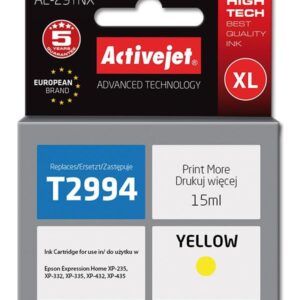 Tinteiro T2994 Compatível c/ Epson (Amarelo) - ACTIVEJET