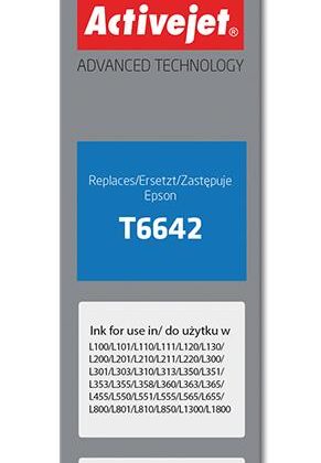 Tinteiro T6642 Compatível c/ Epson (Ciano) - ACTIVEJET