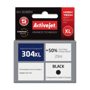 Tinteiro 304XL Compat?vel HP (Preto) - ACTIVEJET