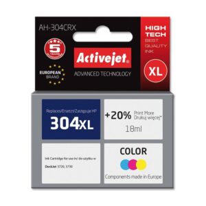 Tinteiro 304XL Compat?vel HP (Tricolor) - ACTIVEJET