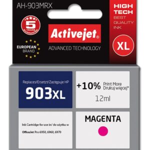 Tinteiro 903XL Compatível HP (Magenta) - ACTIVEJET