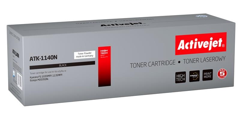 Toner ATK-1140N Compatível Kyocera (Preto) - ACTIVEJET