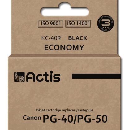 Tinteiro Compatível PG-40 / PG-50 Canon (Preto) - ACTIS