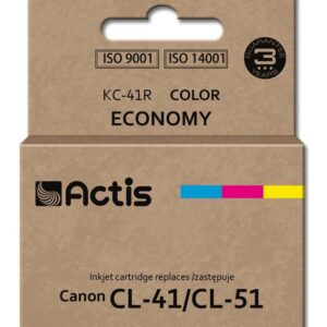 Tinteiro Compatível CL-41 / CL-51 Canon (Tricolor) - ACTIS