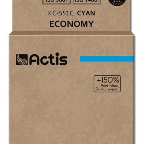 Tinteiro Compatível CLI-551C Canon (Ciano) - ACTIS