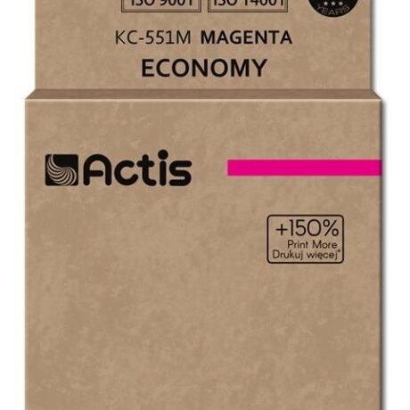 Tinteiro Compatível CLI-551M Canon (Magenta) - ACTIS