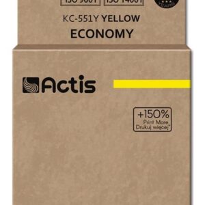 Tinteiro Compatível CLI-551Y Canon (Amarelo) - ACTIS