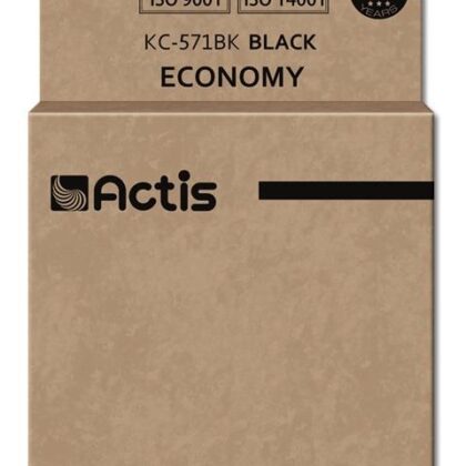 Tinteiro Compatível CLI-571BXL Canon (Preto) - ACTIS