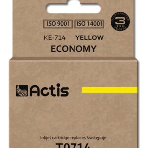 Tinteiro T0714 Compatível c/ Epson (Amarelo) - ACTIS
