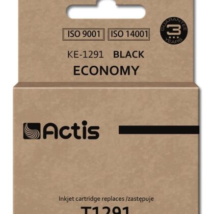 Tinteiro T1291 Compatível c/ Epson (Preto) - ACTIS