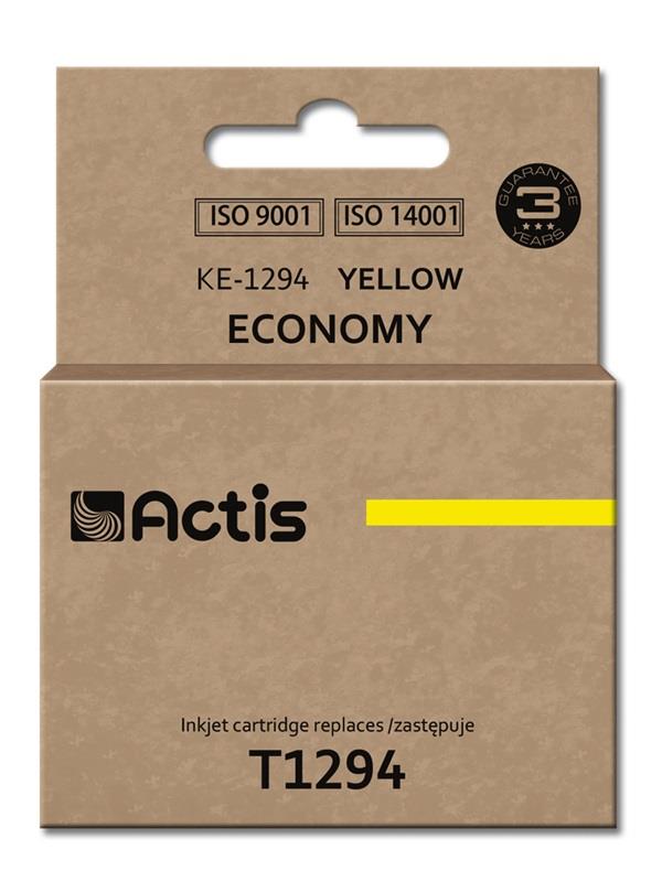 Tinteiro T1294 Compatível c/ Epson (Amarelo) - ACTIS