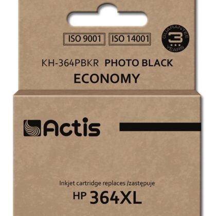Tinteiro 364XL Compatível HP (Preto Foto) - ACTIS