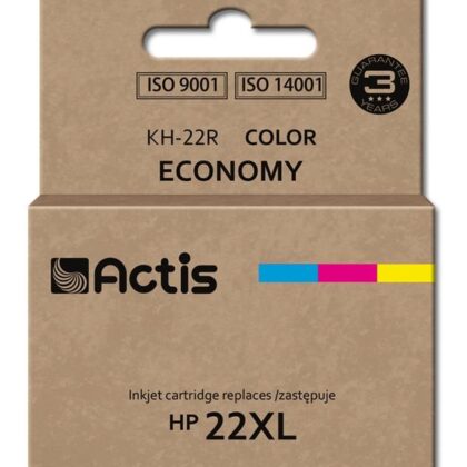 Tinteiro 22XL Compatível HP (Tricolor) - ACTIS