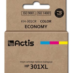 Tinteiro 301XL Compat?vel HP (Cores) - ACTIS