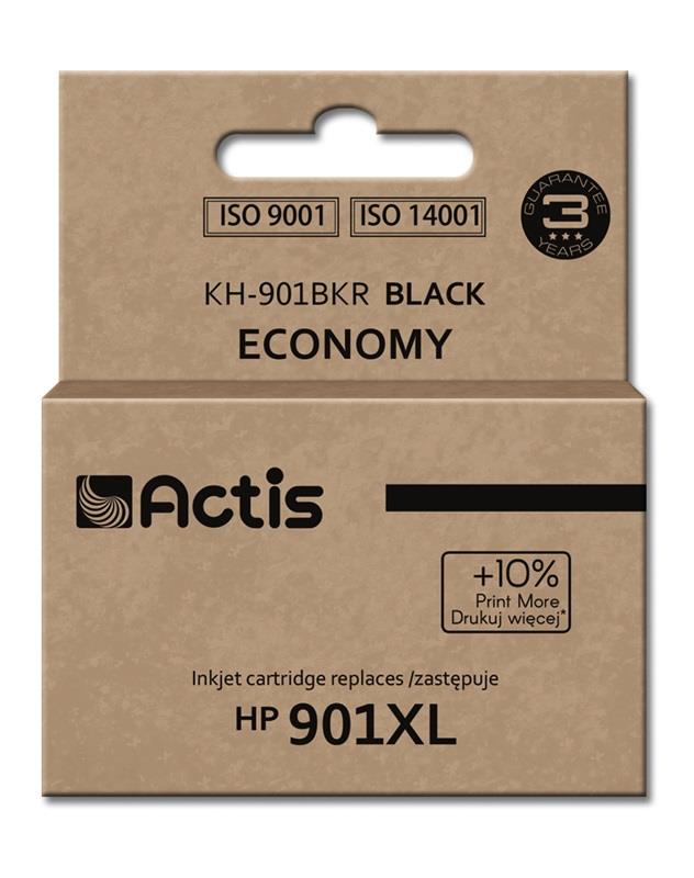 Tinteiro 901XL Compatível HP (Preto) - ACTIS