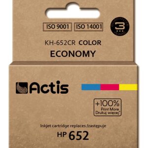 Tinteiro 652 Compat?vel HP (Tricolor) - ACTIS