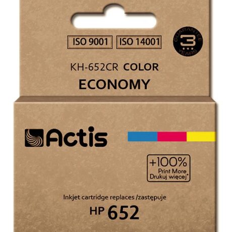 Tinteiro 652 Compatível HP (Tricolor) - ACTIS