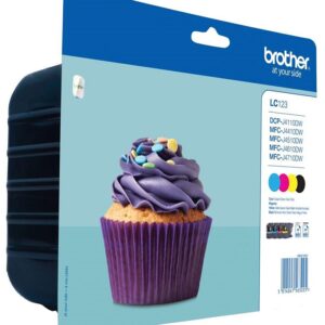 Tinteiro LC-123VALBP Original (Multicor) - BROTHER