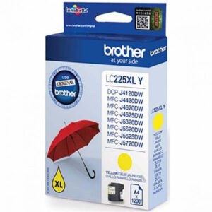 Tinteiro LC-225XLY Original (Amarelo) - BROTHER