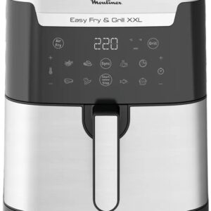 Fritadeira Air Fryer Easy Fry & Grill XXL 6.5L (Preto/Inox) - MOULINEX