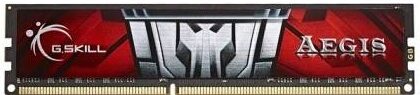 Memória RAM DIMM Aegis 8GB (1x8GB) DDR3-1600MHz CL11 1.50V Vermelha - G.SKILL