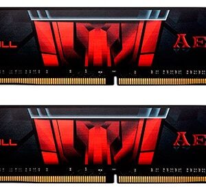 Memórias RAM Aegis 16GB (2x8GB) DDR4 3000MHz CL16 (Preto) - G.SKILL
