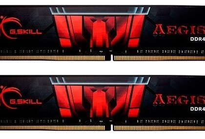 Memória RAM Aegis 16GB (2 x 8GB) DDR4-2666MHz CL19 - G.SKILL
