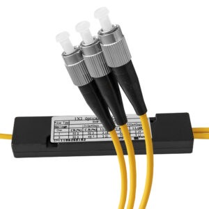 Splitter Fibra ?ptica 2 Sa?das c/ Pigtails - INVACOM