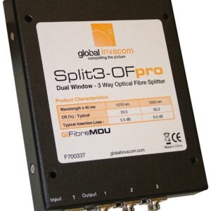 Splitter Fibra Óptica 3 Saídas - INVACOM