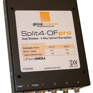 Splitter Fibra ?ptica 4 Sa?das - INVACOM