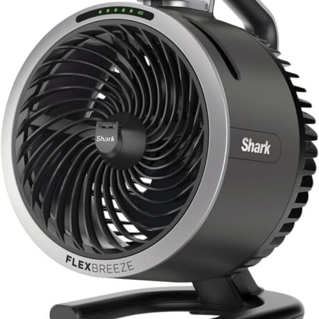 Ventoinha FlexBreeze HydroGo FA050EU c/ Nebulização (Antracite) - SHARK
