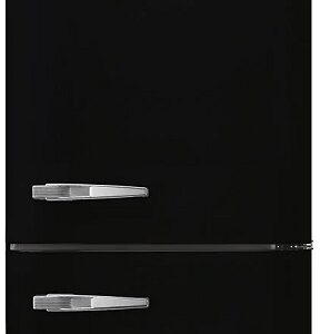 Frigor?fico Combinado Anni 50 FAB32RBL6 331L No Frost (Preto) - SMEG