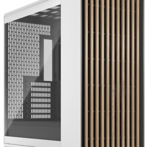 Caixa Extended-ATX North XL (Chalk White Tempered Glass Clear Tint) - FRACTAL DESIGN