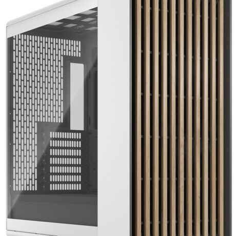 Caixa Extended-ATX North XL (Chalk White Tempered Glass Clear Tint) - FRACTAL DESIGN