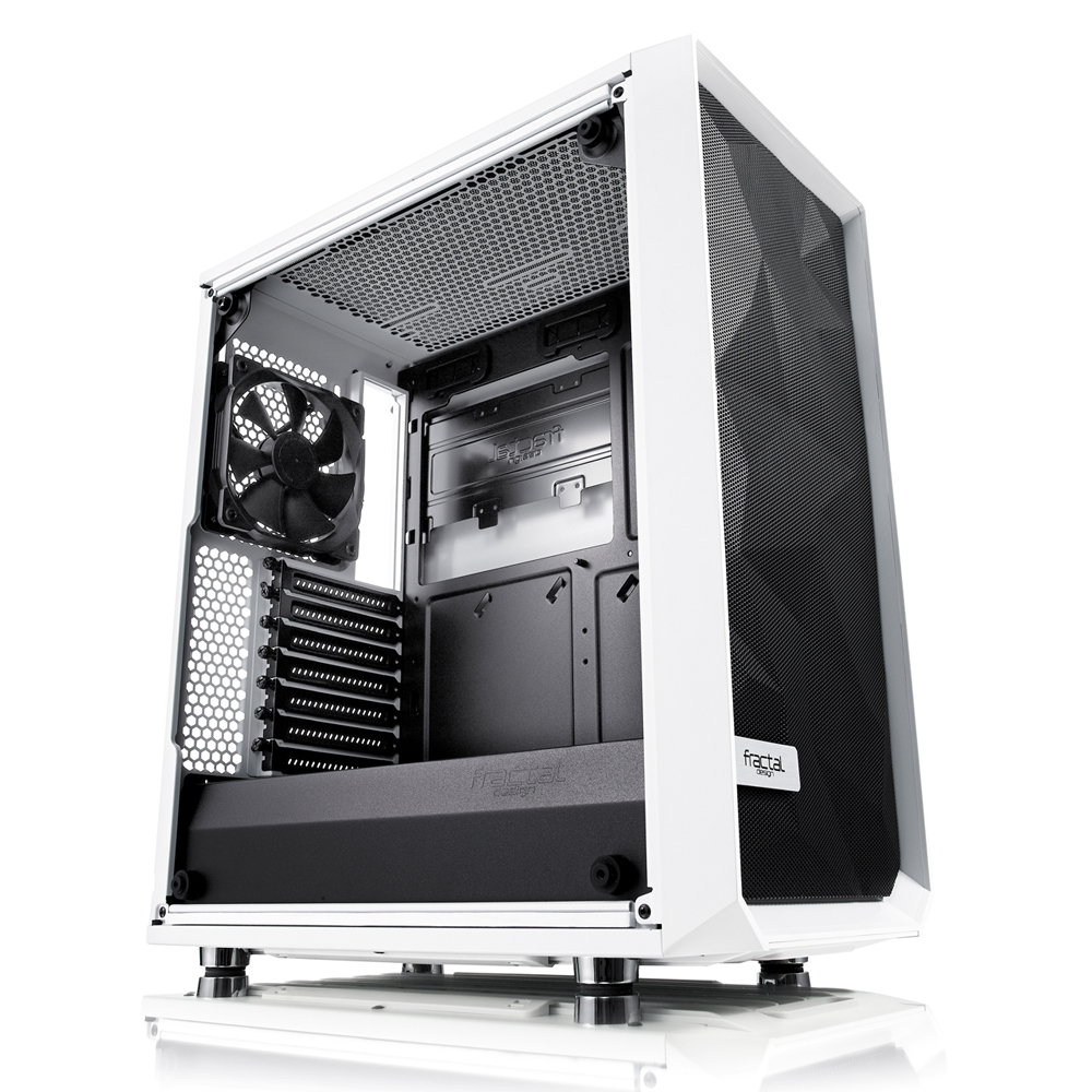 Caixa ATX Meshify C Tempered Glass Branca - FRACTAL DESIGN