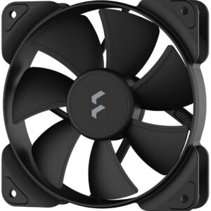 Ventoinha 120mm Design Aspect 12 2000RPM 4 Pinos PWM (Preta) - FRACTAL