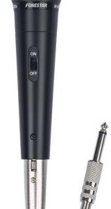 Microfone Dinamico 600 Ohm - FONESTAR