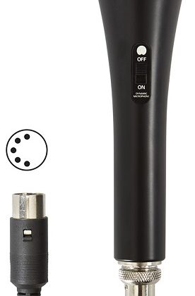 Microfone Dinâmico (Uso Geral e Profissional) - FONESTAR