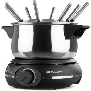 Fondue Elétrico 1500W 1,4L (Inox) – ORBEGOZO