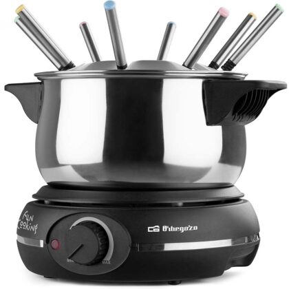 Fondue Elétrico 1500W 1,4L (Inox) - ORBEGOZO