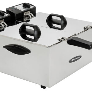 Fritadeira Profissional Aço Inoxidável 2x 2000W (2x 3,5L) - ORBEGOZO