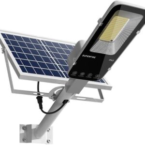 Lâmpada Exterior (Painel Solar 63W 500Lm + 5000mAh) - SUPERFIRE