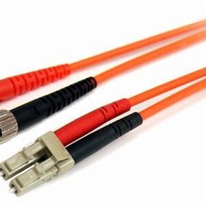 Cabo de Fibra Ótica LC ST Laranja (2 mts) - STARTECH