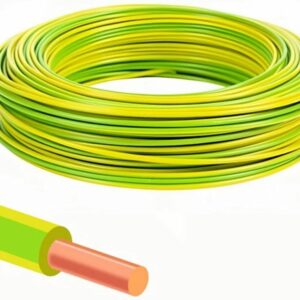 Bobine Fio V 25mm (Verde/Amarelo) - 25 mts