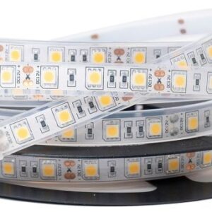Fita 300 LEDs SMD5050 Flexivel IP68 Branco F. 6000K 12V - 5 mts