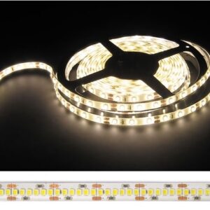 Fita 2400 LEDs SMD2835 Flexivel IP20 Branco Q. 3000K 12V - 10 mts